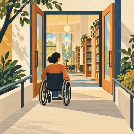 Tranh minh họa từ accessible