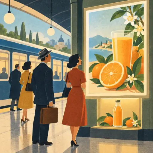 Tranh minh họa từ advertising