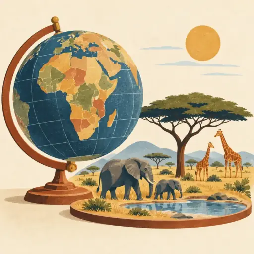 Tranh minh họa từ African