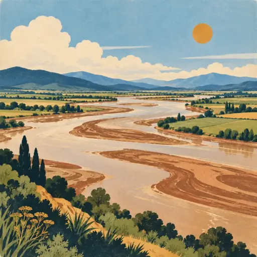 Tranh minh họa từ alluvial