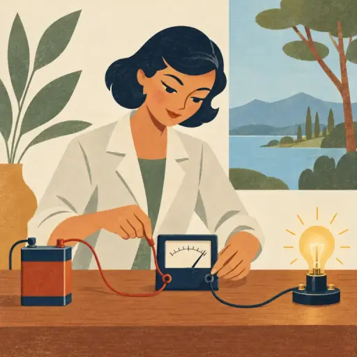 Tranh minh họa từ ampere