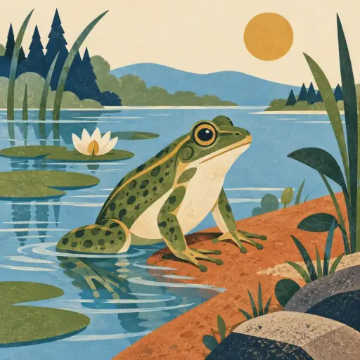 Tranh minh họa từ amphibian