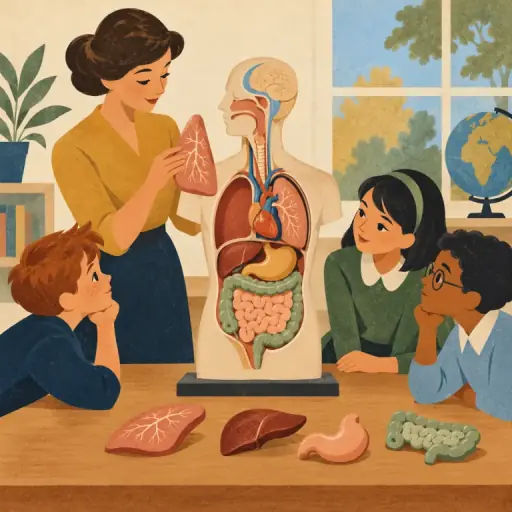 Tranh minh họa từ anatomy