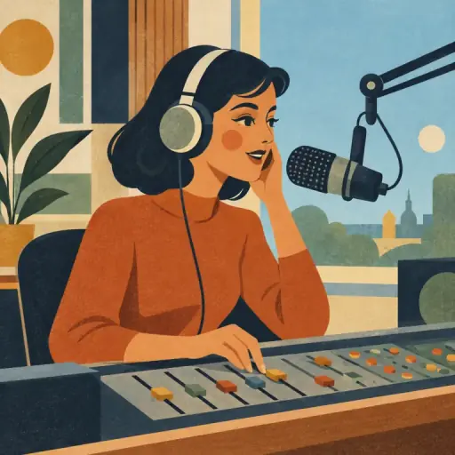 Tranh minh họa từ announcer