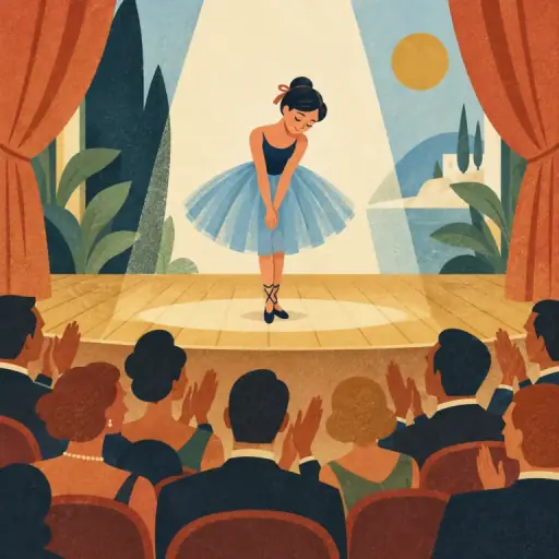 Tranh minh họa từ applaud