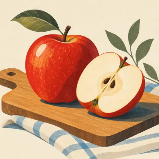 Tranh minh họa từ apple