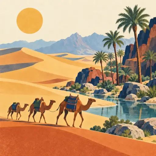 Tranh minh họa từ Arabian