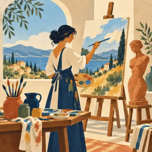 Tranh minh họa từ art
