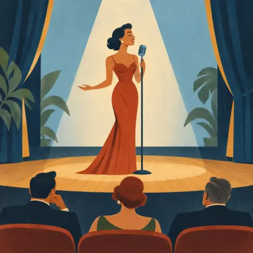 Tranh minh họa từ audition