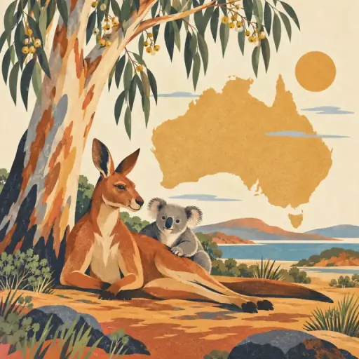 Tranh minh họa từ Australian