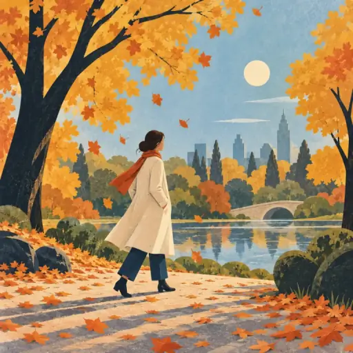 Tranh minh họa từ autumn