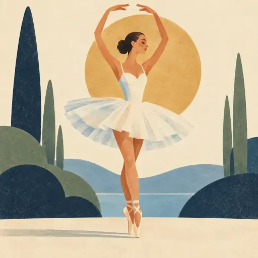 Tranh minh họa từ ballet