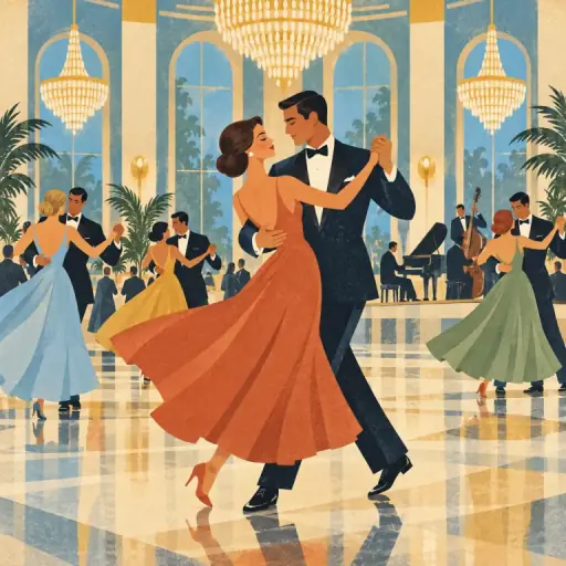 Tranh minh họa từ ballroom
