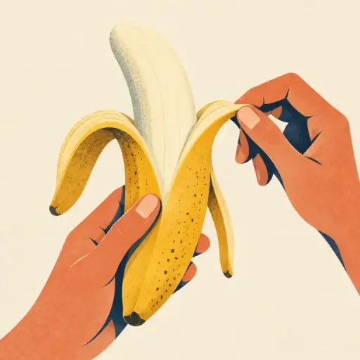 Tranh minh họa từ banana