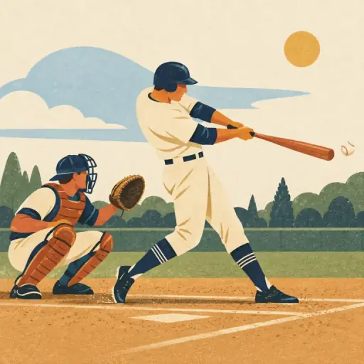 Tranh minh họa từ baseball