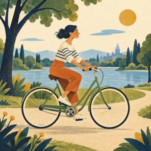 Tranh minh họa từ bicycle