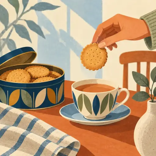 Tranh minh họa từ biscuit