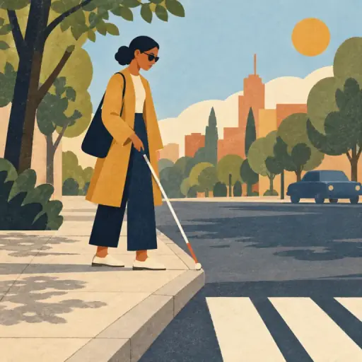 Tranh minh họa từ blind