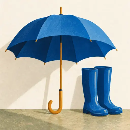 Tranh minh họa từ blue
