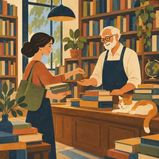 Tranh minh họa từ bookshop