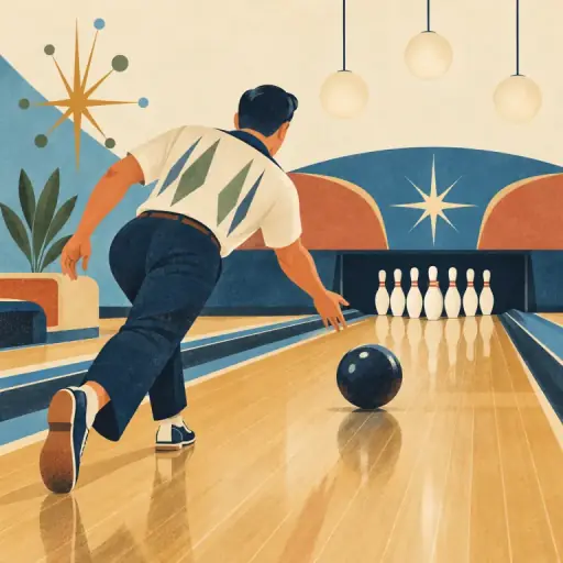 Tranh minh họa từ bowling