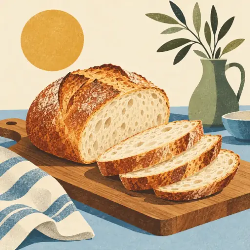 Tranh minh họa từ bread