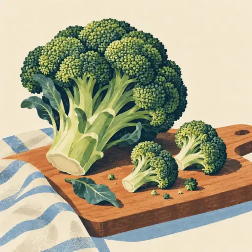 Tranh minh họa từ broccoli