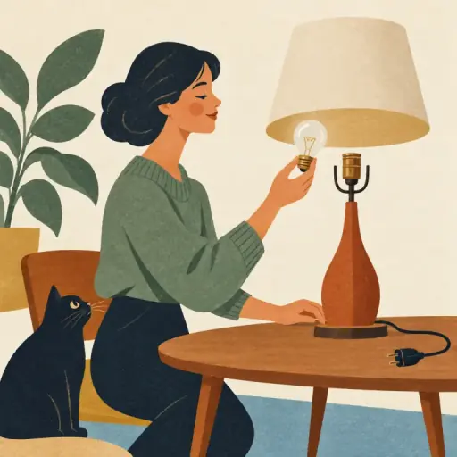 Tranh minh họa từ bulb