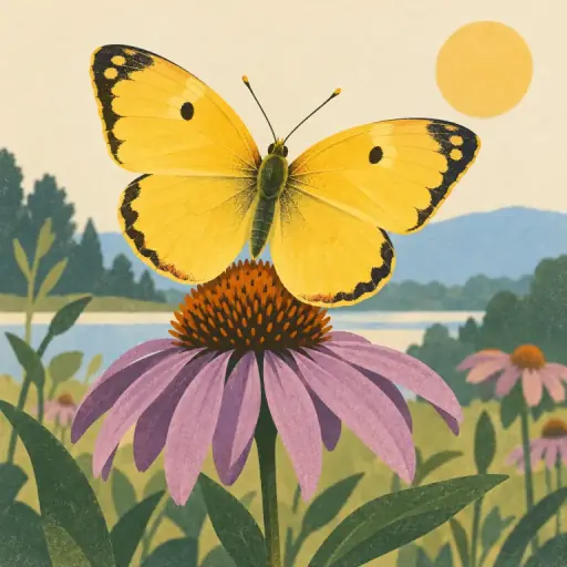 Tranh minh họa từ butterfly