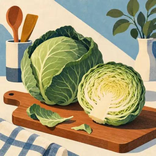 Tranh minh họa từ cabbage