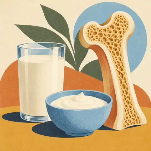 Tranh minh họa từ calcium