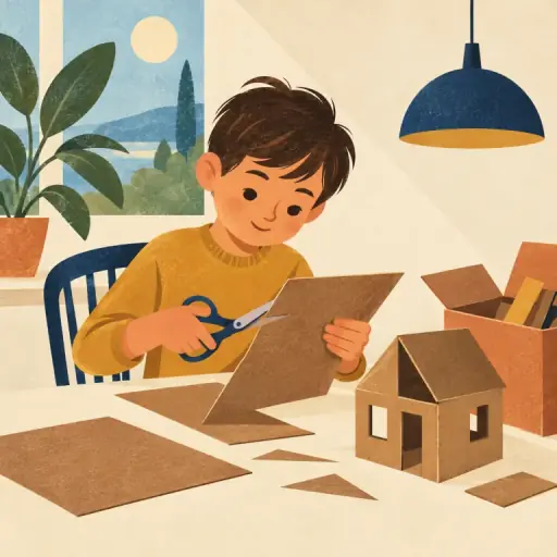 Tranh minh họa từ cardboard