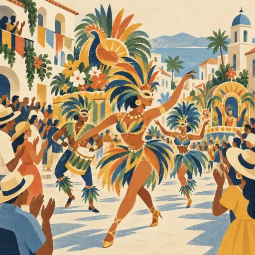 Tranh minh họa từ carnival