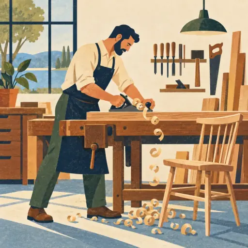 Tranh minh họa từ carpentry