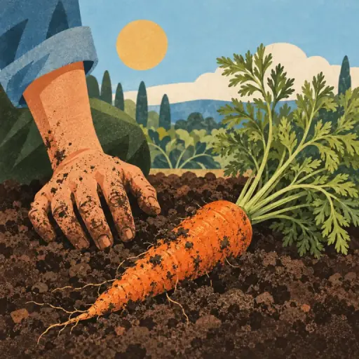 Tranh minh họa từ carrot