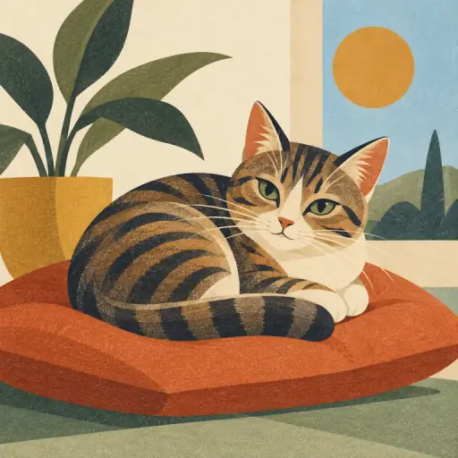 Tranh minh họa từ cat
