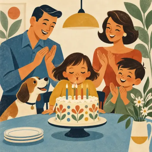 Tranh minh họa từ celebrate