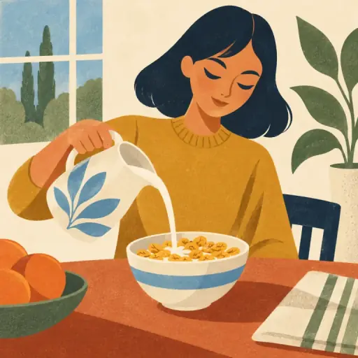 Tranh minh họa từ cereal
