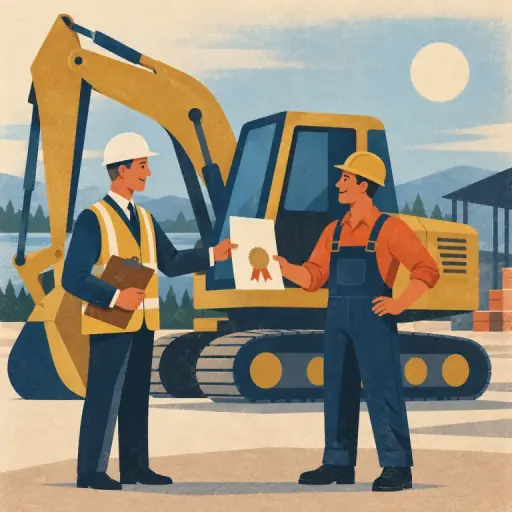 Tranh minh họa từ certification