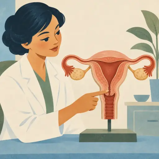 Tranh minh họa từ cervix