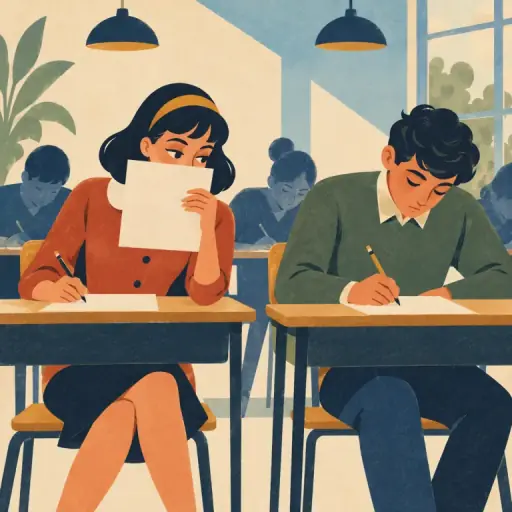 Tranh minh họa từ cheating