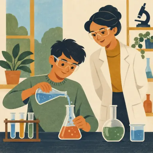 Tranh minh họa từ chemistry