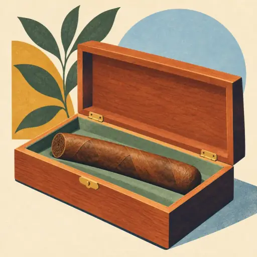 Tranh minh họa từ cigar