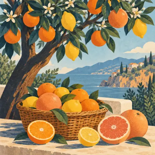 Tranh minh họa từ citrus
