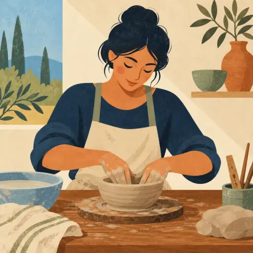 Tranh minh họa từ clay