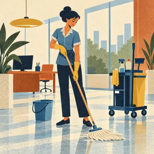 Tranh minh họa từ cleaner