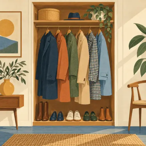Tranh minh họa từ closet