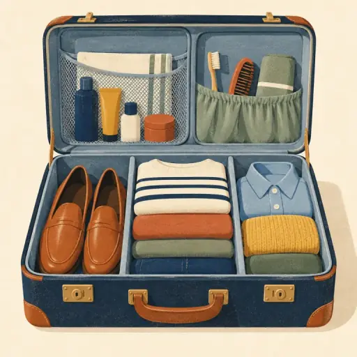 Tranh minh họa từ compartment