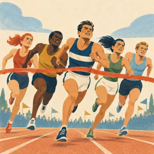Tranh minh họa từ competitive