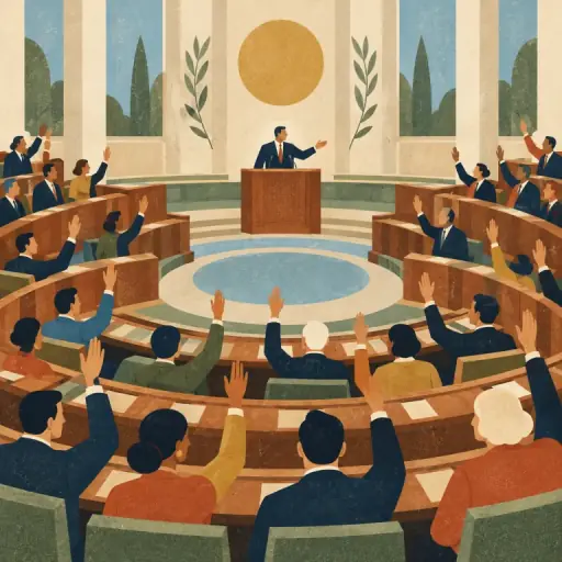 Tranh minh họa từ congress